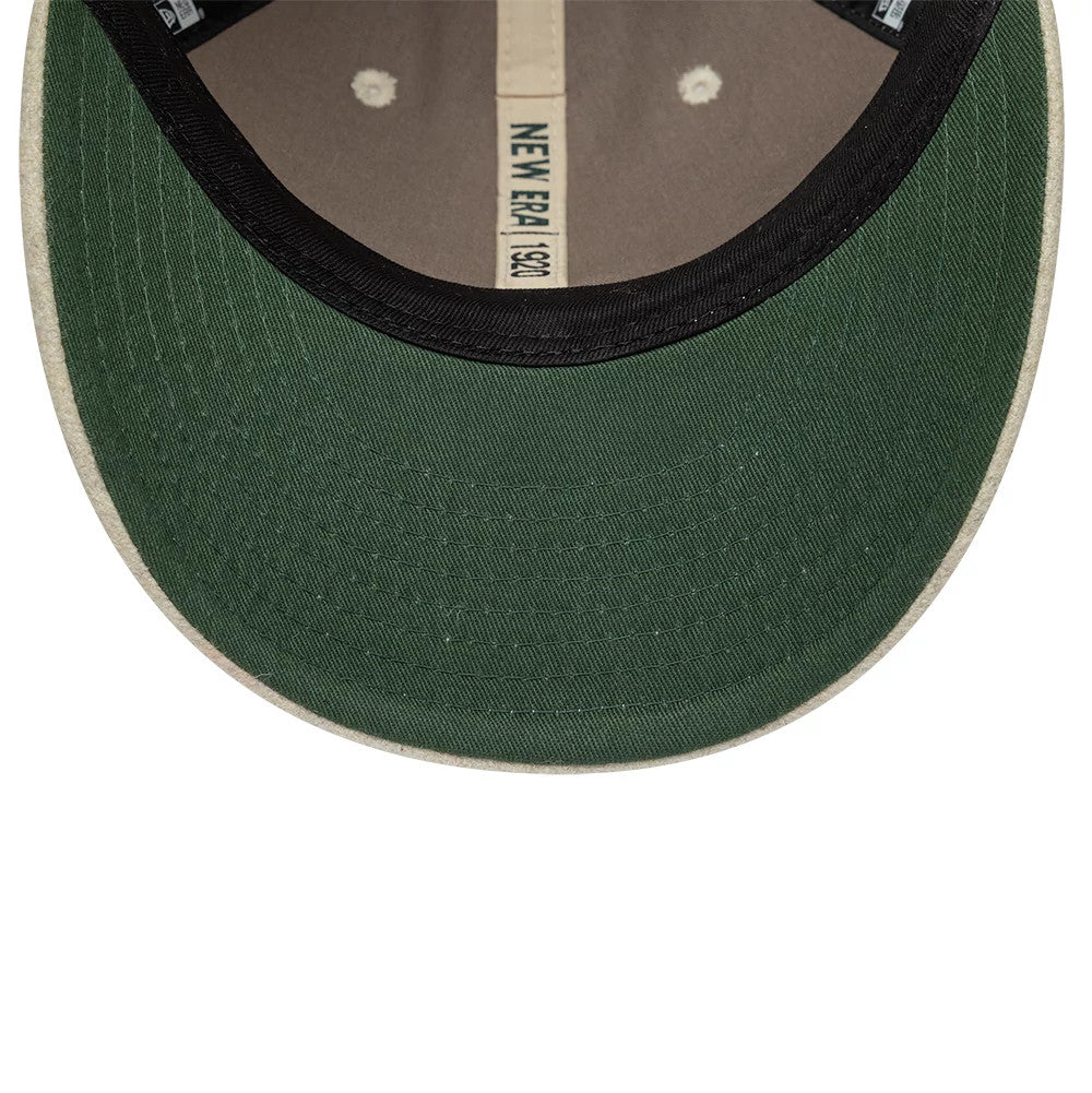 Pictured is this New Era Heritage Retro Crown 9FIFTY cap in Cream. 2