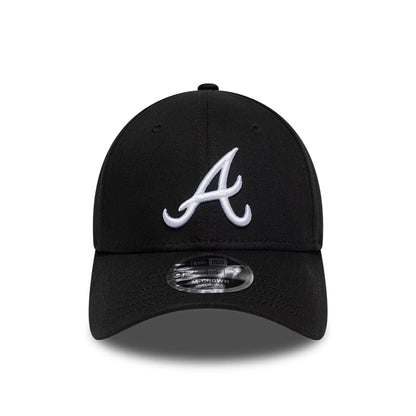 Pictured is this MLB Atlanta Braves 9FORTY M-Crown cap in black. 2