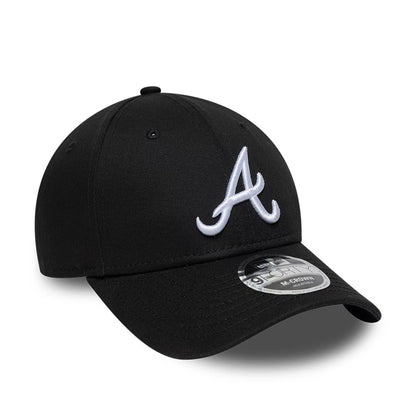 Pictured is this MLB Atlanta Braves 9FORTY M-Crown cap in black. 3