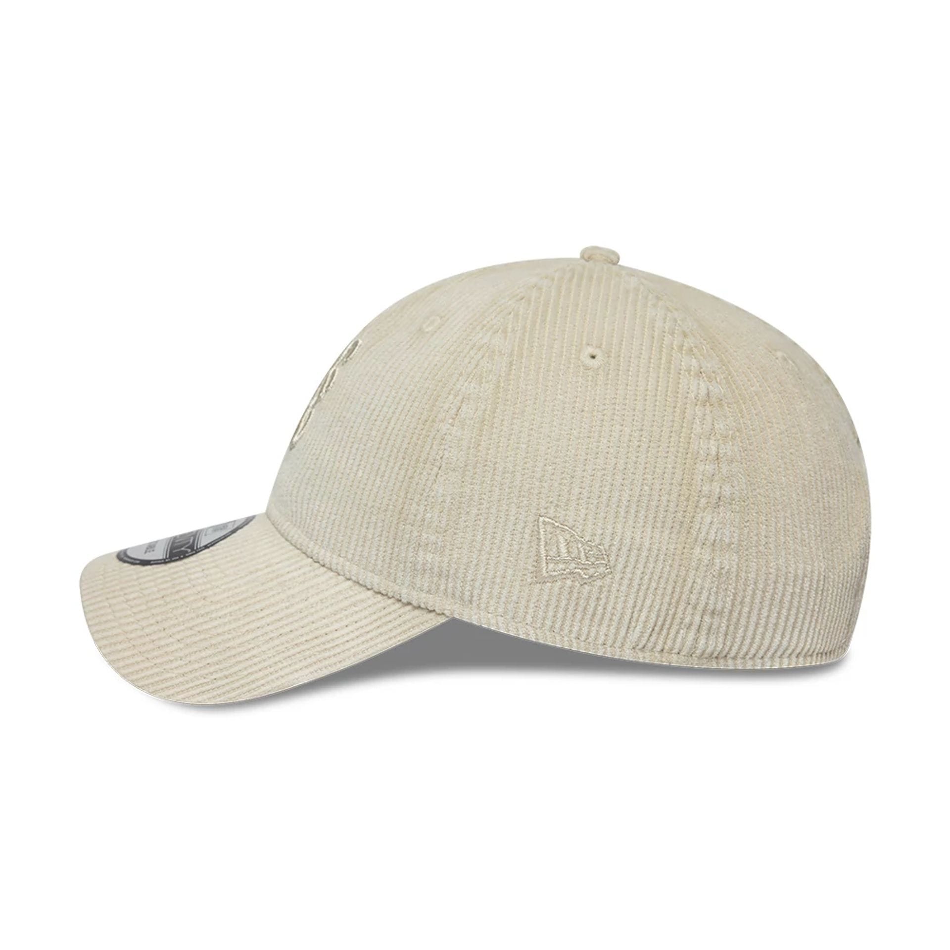 Pictured is this New Era Washed Cord 9TWENTY cap in Light Grey. 5