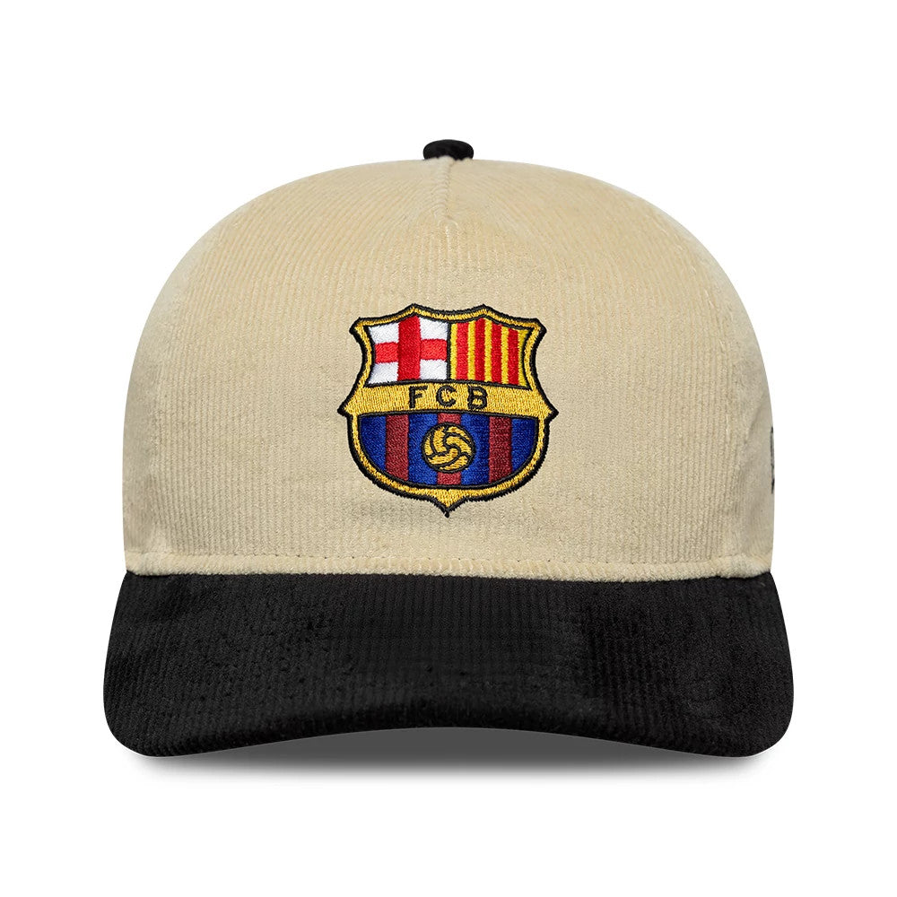 Pictured is this FC Barcelona Cord 19TWENTY cap in light beige. 2
