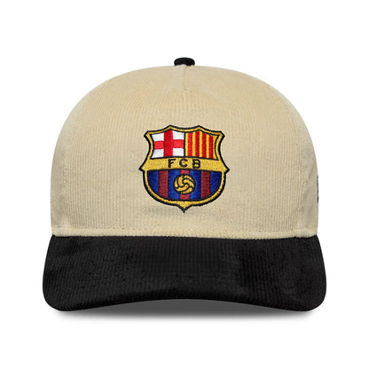 Pictured is this FC Barcelona Cord 19TWENTY cap in light beige. 2