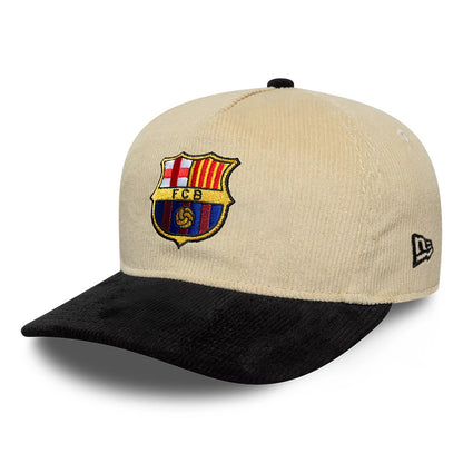 Pictured is this FC Barcelona Cord 19TWENTY cap in light beige. 1