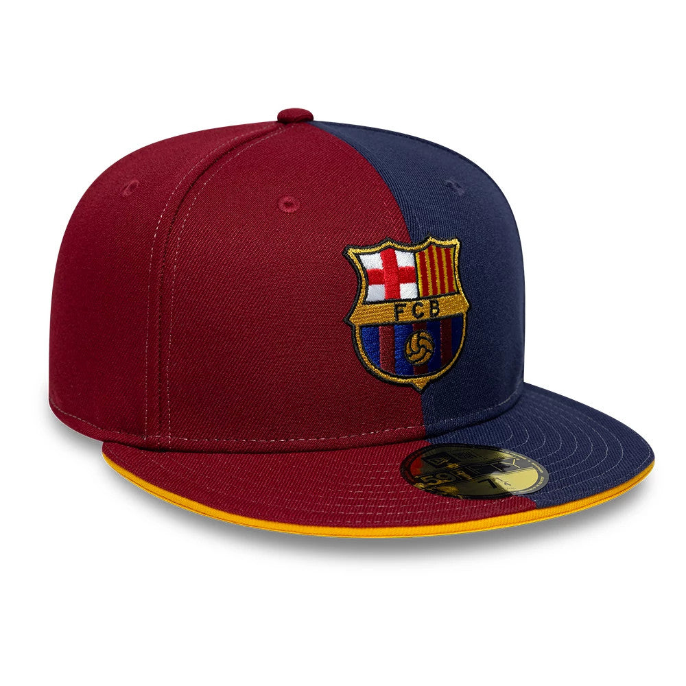 Pictured is this FC Barcelona 59FIFTY Fitted cap in dark red. 4