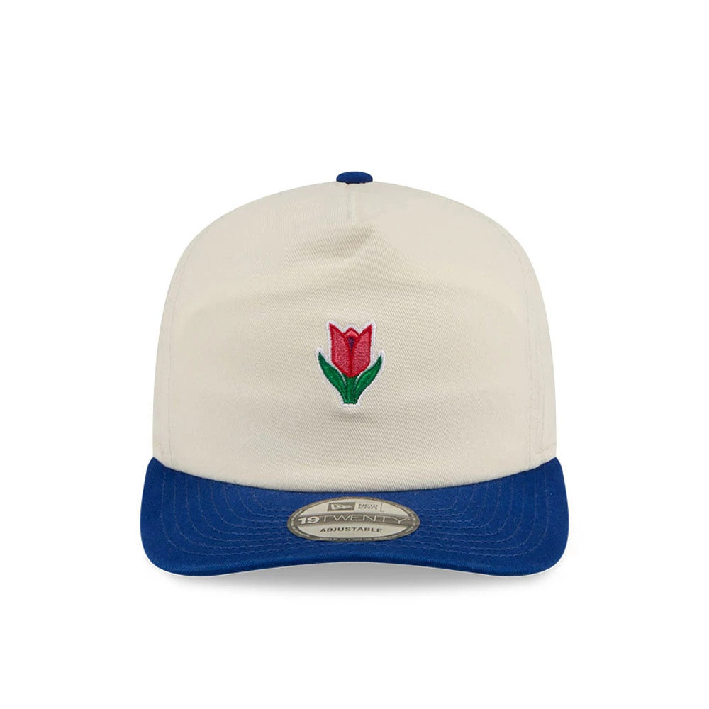 Pictured is this New Era Tulip 19TWENTY cap in Cream. 3