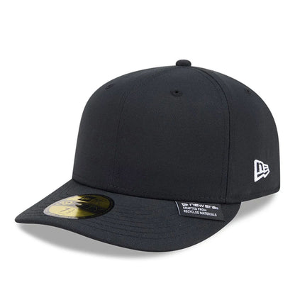 Pictured is this New Era Recycled Twill 59FIFTY Fitted cap in black. 1