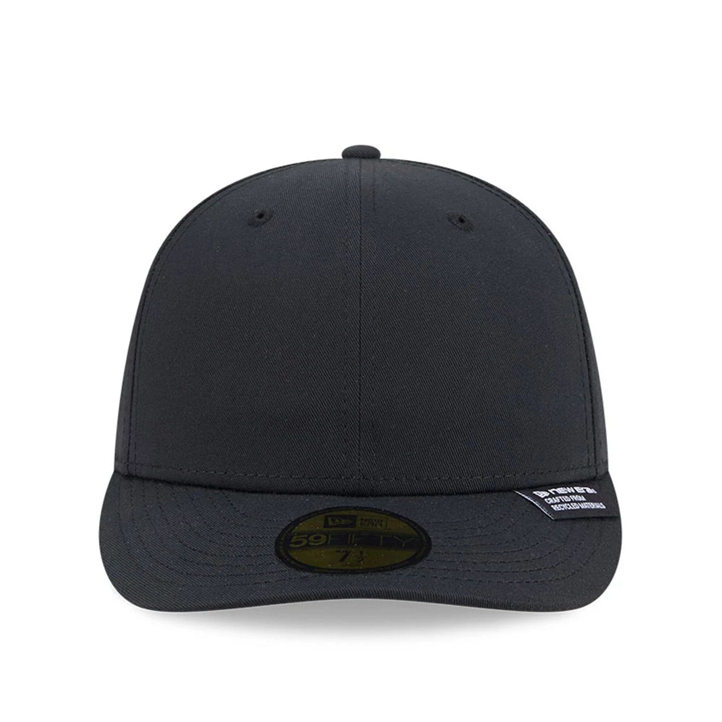 Pictured is this New Era Recycled Twill 59FIFTY Fitted cap in black. 3