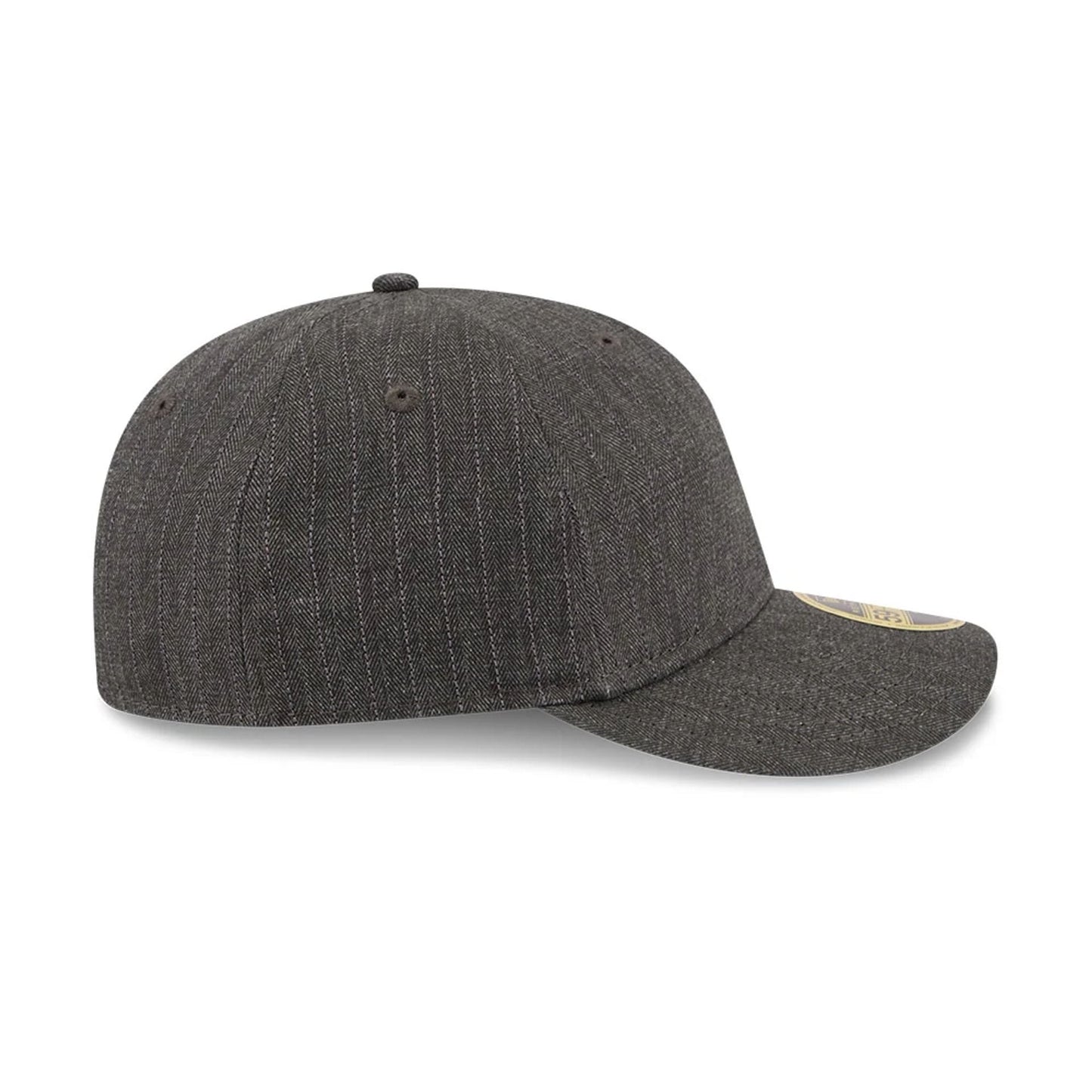 Pictured is this New Era Herringbone Retro Crown 59FIFTY Fitted cap in Charcoal. 6