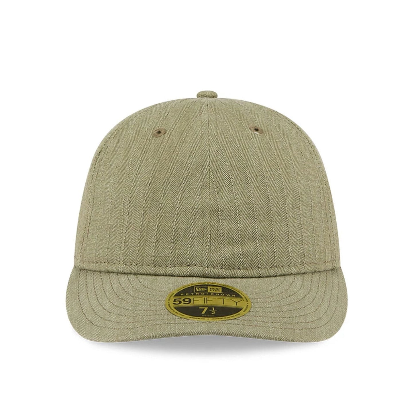 Pictured is this New Era Herringbone Retro Crown 59FIFTY Fitted cap in green. 3