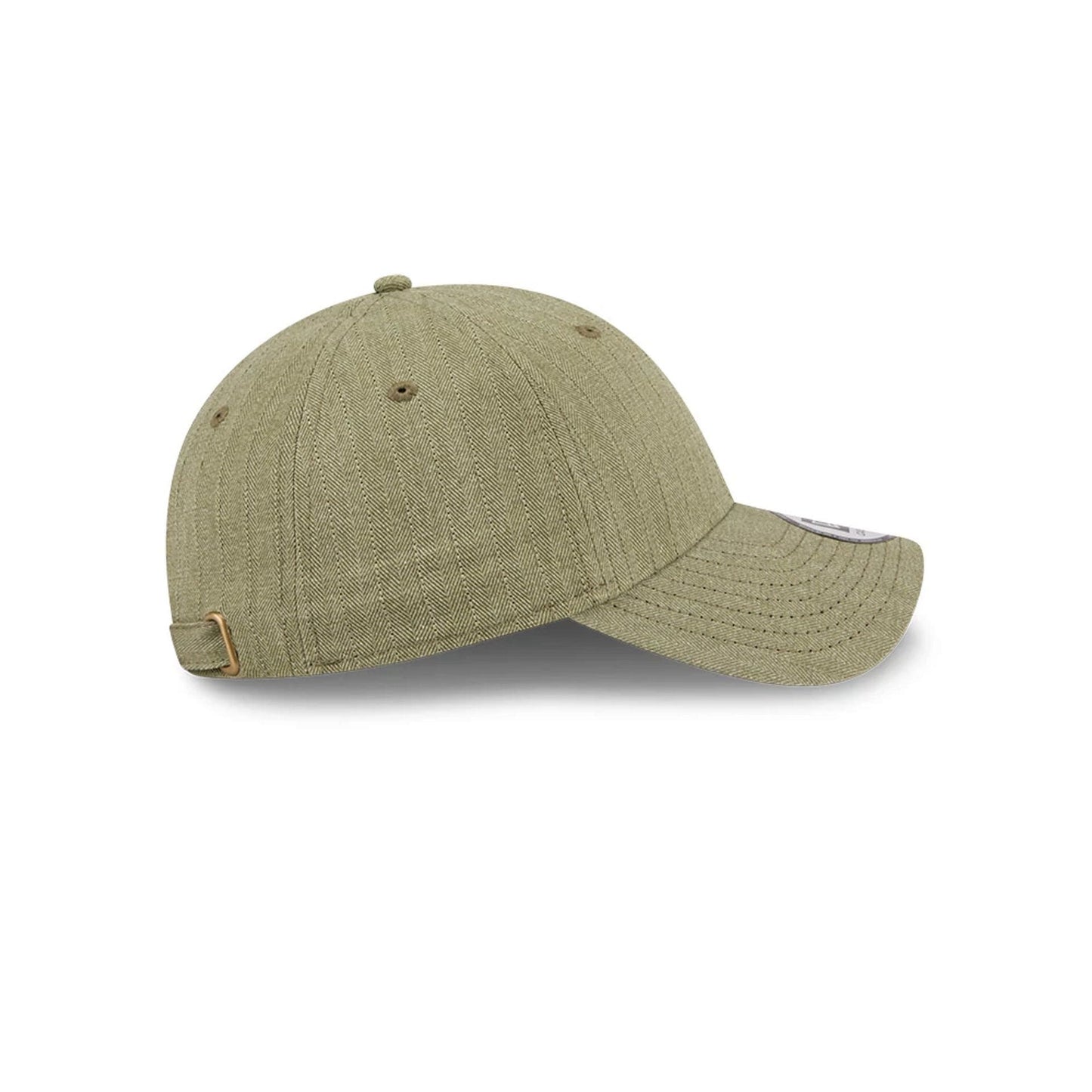 Pictured is this New Era Herringbone Pinstripe Casual Classic cap in green. 7