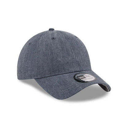 Pictured is this New Era Herringbone Pinstripe Casual Classic cap in navy. 4