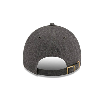 Pictured is this New Era Herringbone Pinstripe Casual Classic cap in Charcoal. 5