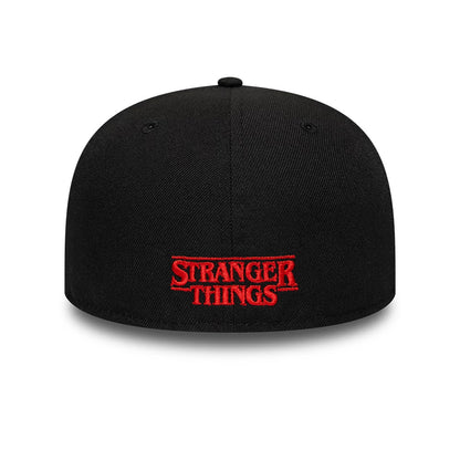 Pictured is this Netflix Stranger Things 59FIFTY Fitted cap in black. 5