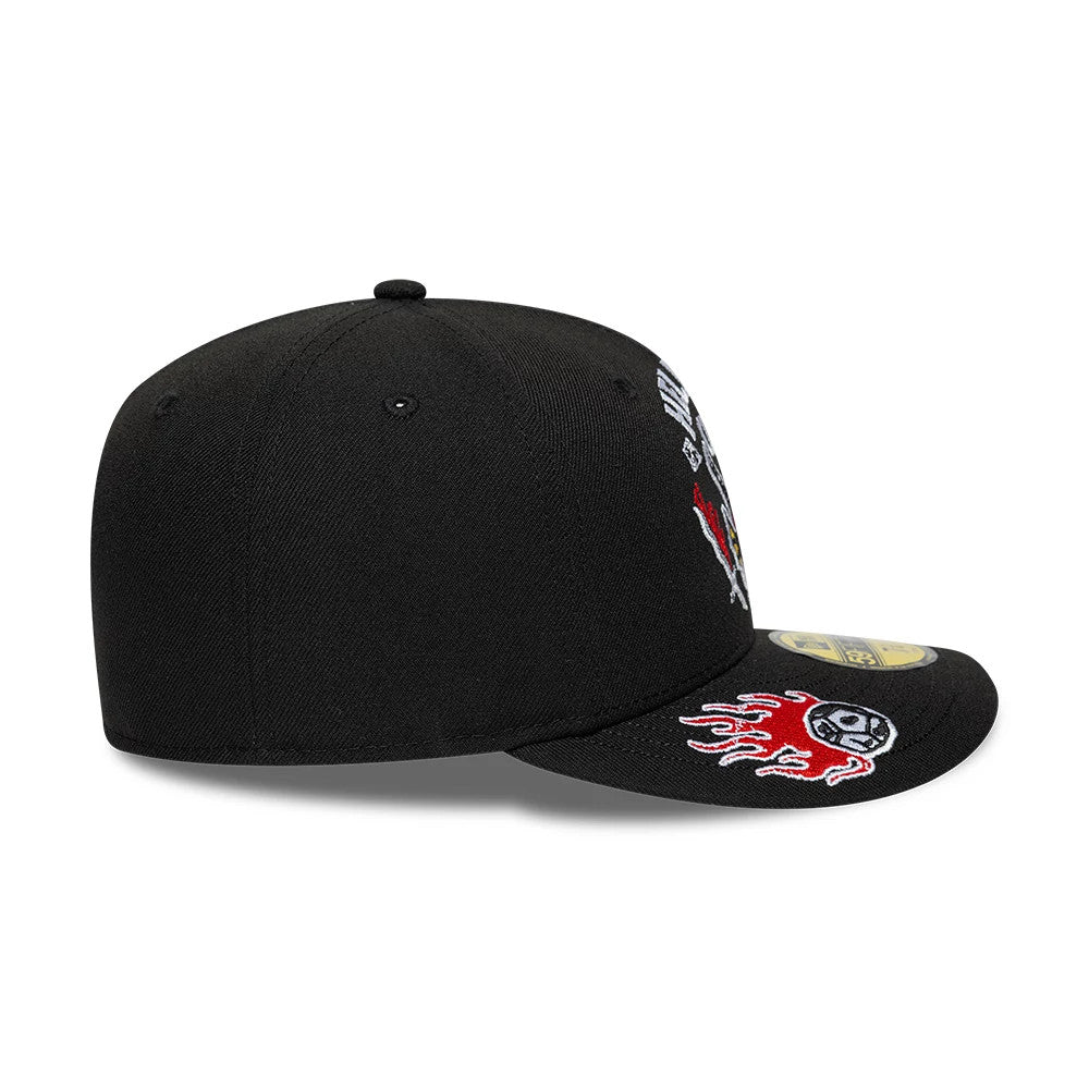 Pictured is this Netflix Stranger Things 59FIFTY Fitted cap in black. 6