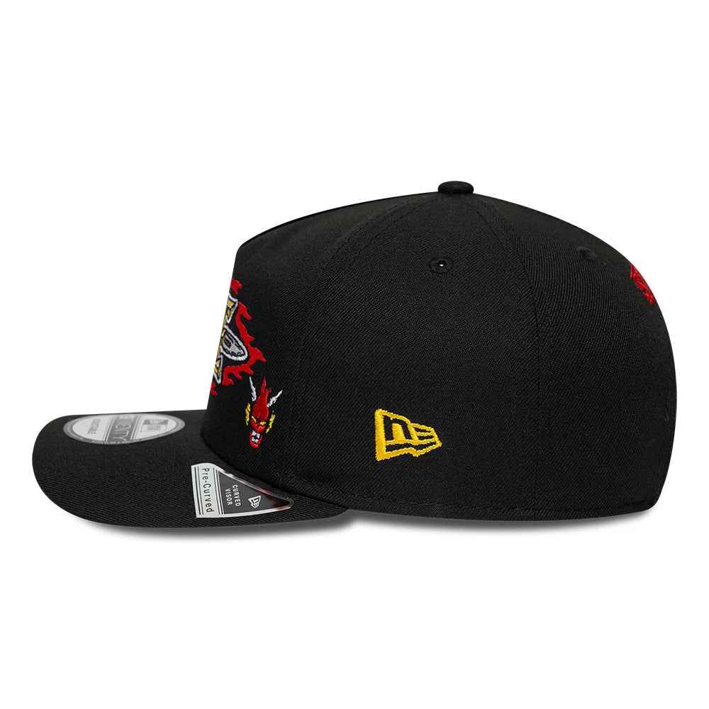 Pictured is this Netflix Stranger Things Hellfire 19TWENTY hat in black. 7