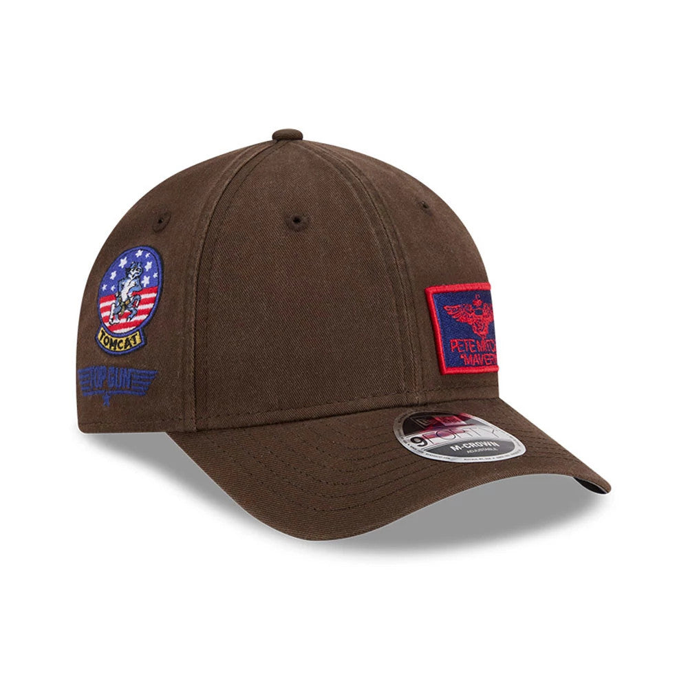 Pictured is this Top Gun 9FORTY M-Crown cap in dark brown. 4