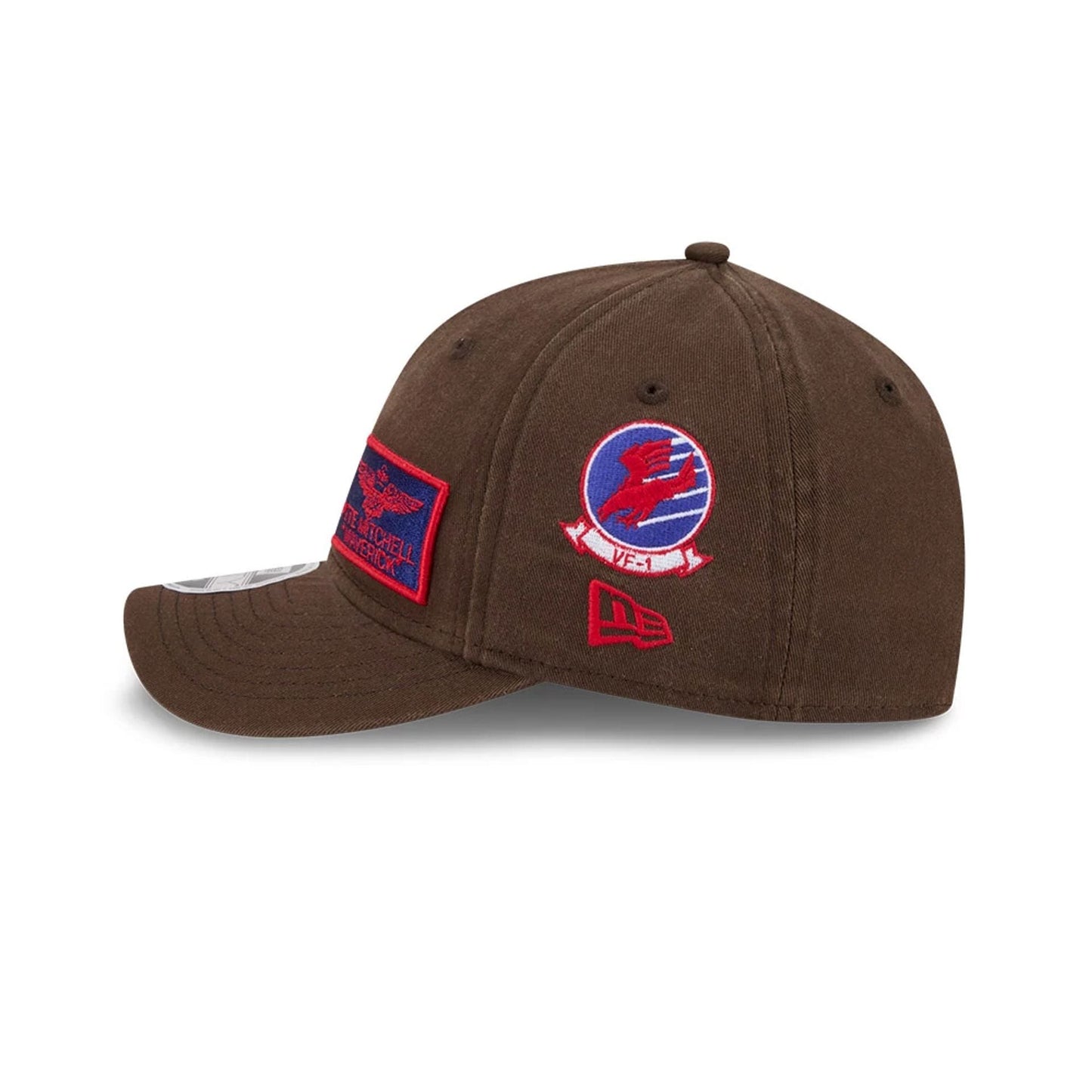 Pictured is this Top Gun 9FORTY M-Crown cap in dark brown. 6