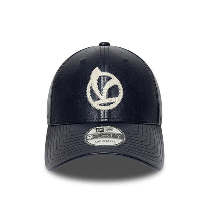 Pictured is this Crinkle Vespa 9FORTY Adjustable cap in navy. 2