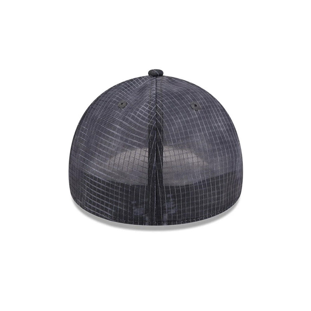 Pictured is this New Era Check 59FORTY A-Frame Fitted cap in dark grey. 5
