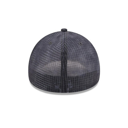 Pictured is this New Era Check 59FORTY A-Frame Fitted cap in dark grey. 5