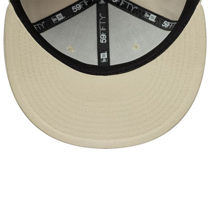 Pictured is this MLB City Icon New York Yankees 59FIFTY Fitted cap in light beige. 5