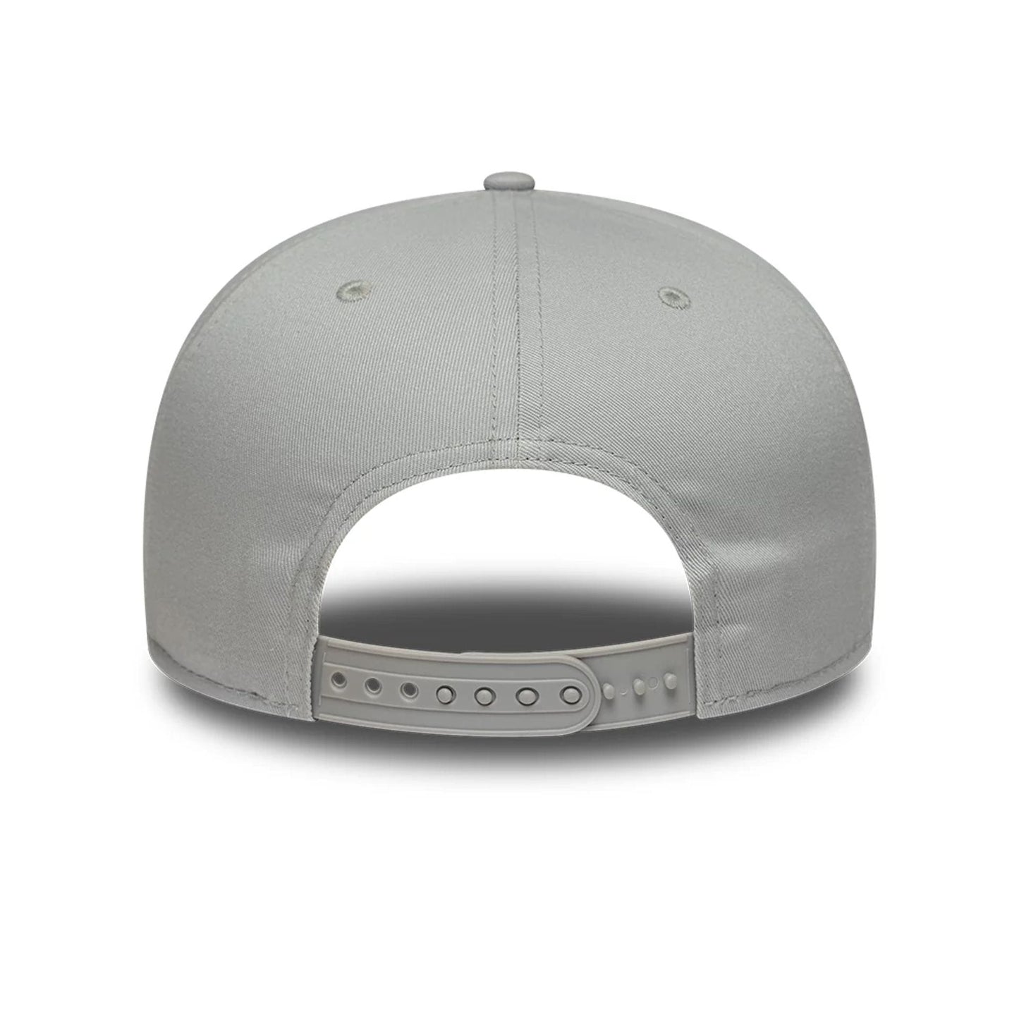 Pictured is this MLB League Essential New York Yankees 9FIFTY Snapback Adjustable cap in grey. 4