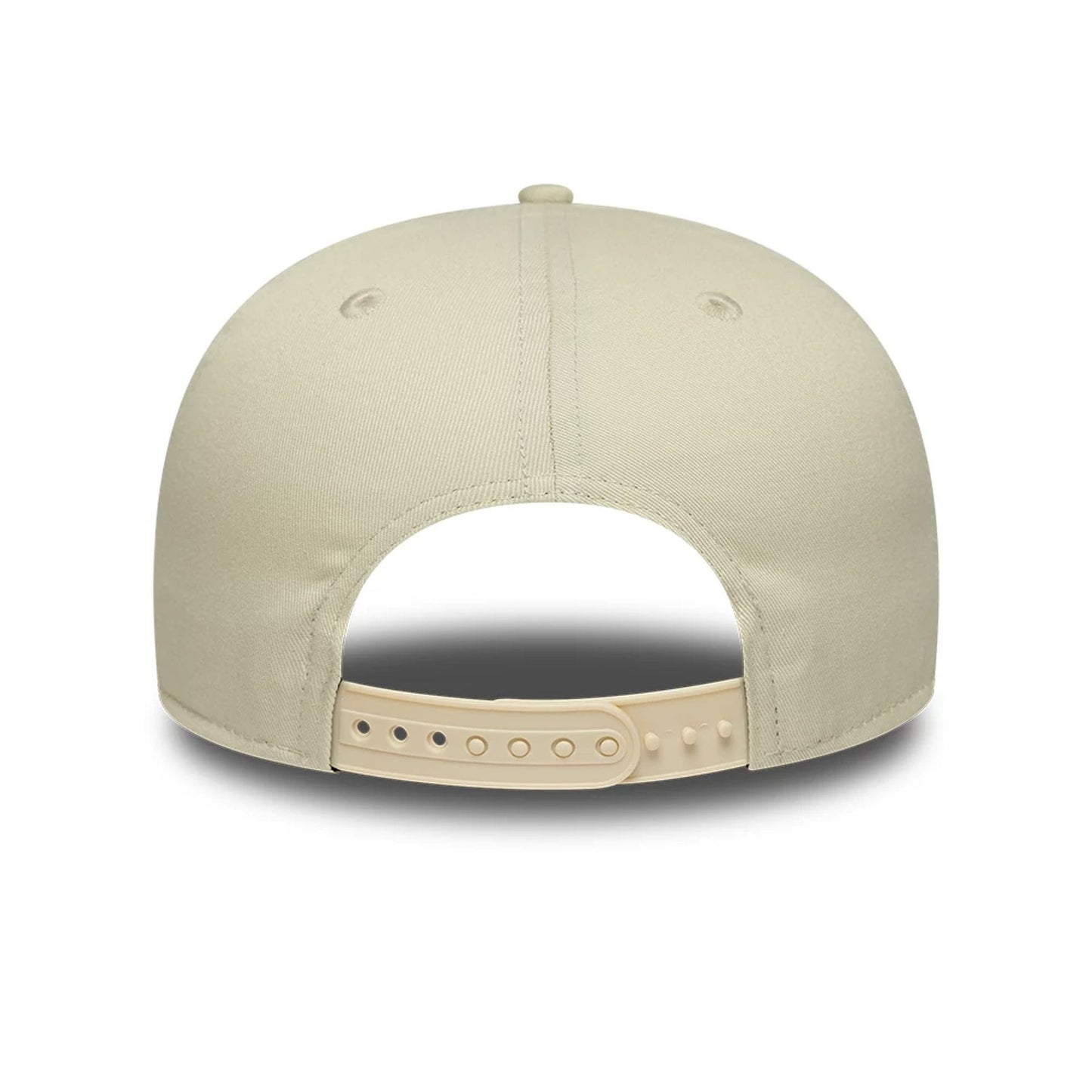 Pictured is this MLB World Series Patch New York Yankees 9FIFTY Snapback Adjustable cap in light beige. 4