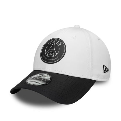 Pictured is this Paris Saint Germain Metallic 9FORTY Adjustable cap in white. 1