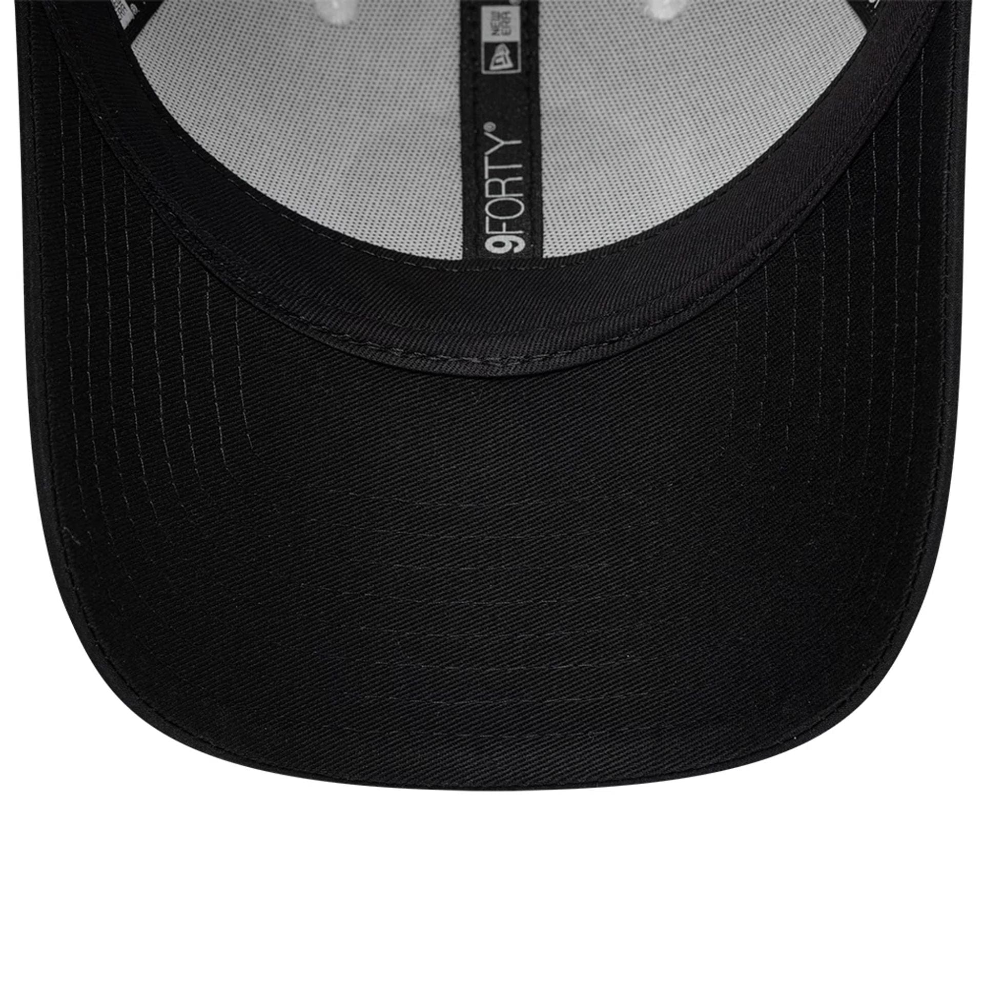 Pictured is this Paris Saint Germain 5th Kit 9FORTY Adjustable cap in black. 7