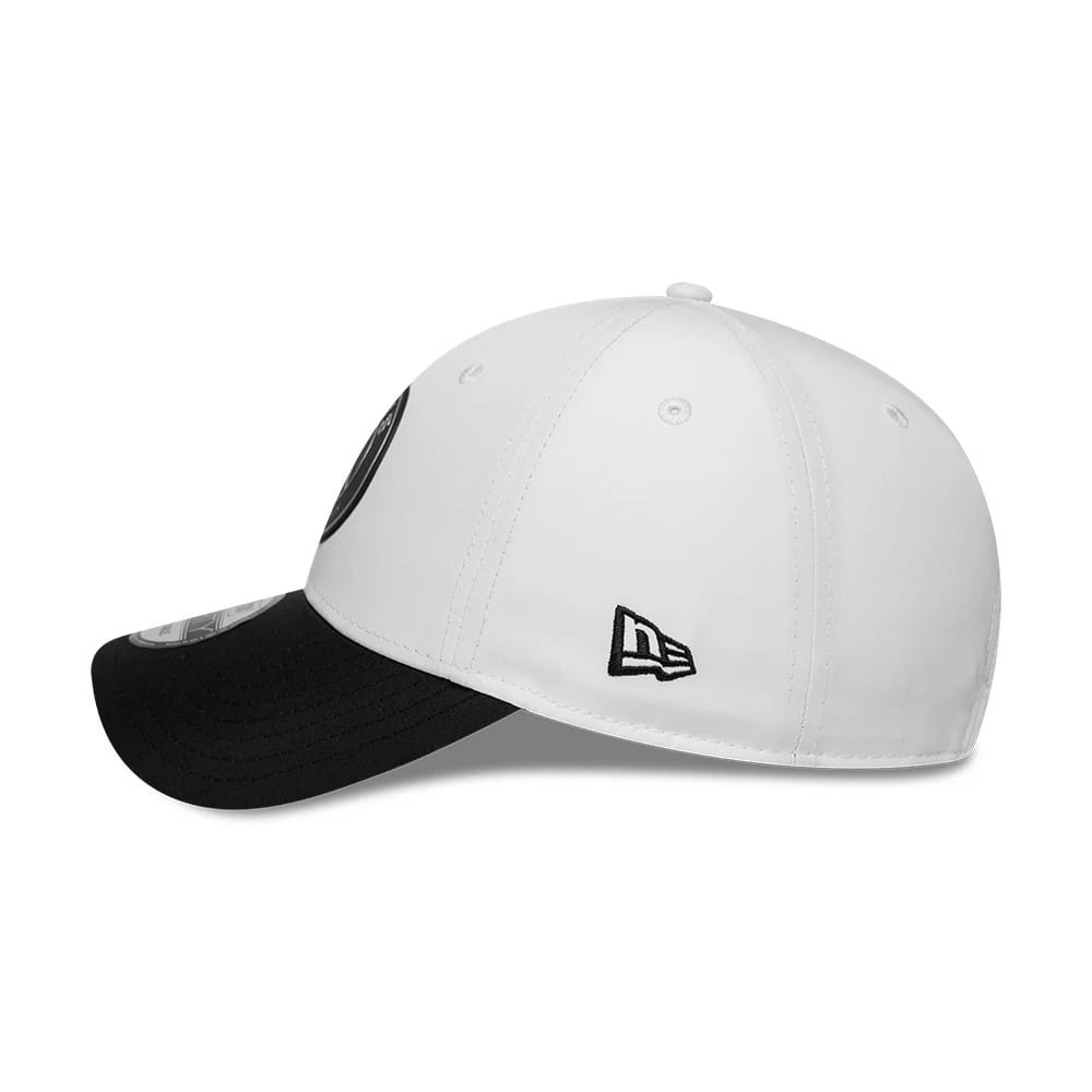 Pictured is this Paris Saint Germain Metallic 9FORTY Adjustable cap in white. 5
