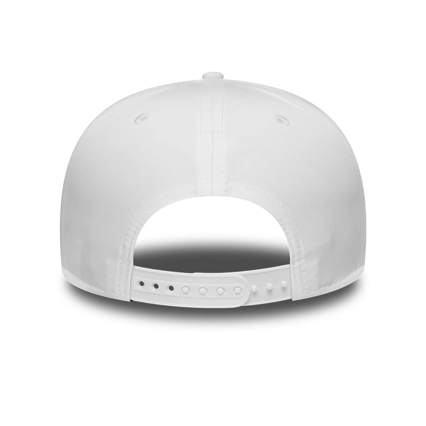 Pictured is this Paris Saint Germain 5th Kit 9SEVENTY Stretch Snap Adjustable cap in white. 4