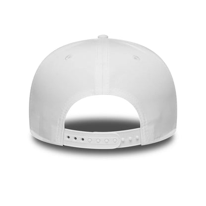 Pictured is this Paris Saint Germain Metallic 9SEVENTY Stretch Snap Adjustable cap in white. 4