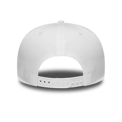 Pictured is this Paris Saint-Germain Metallic 9SEVENTY Stretch Snap Adjustable cap in white. 4
