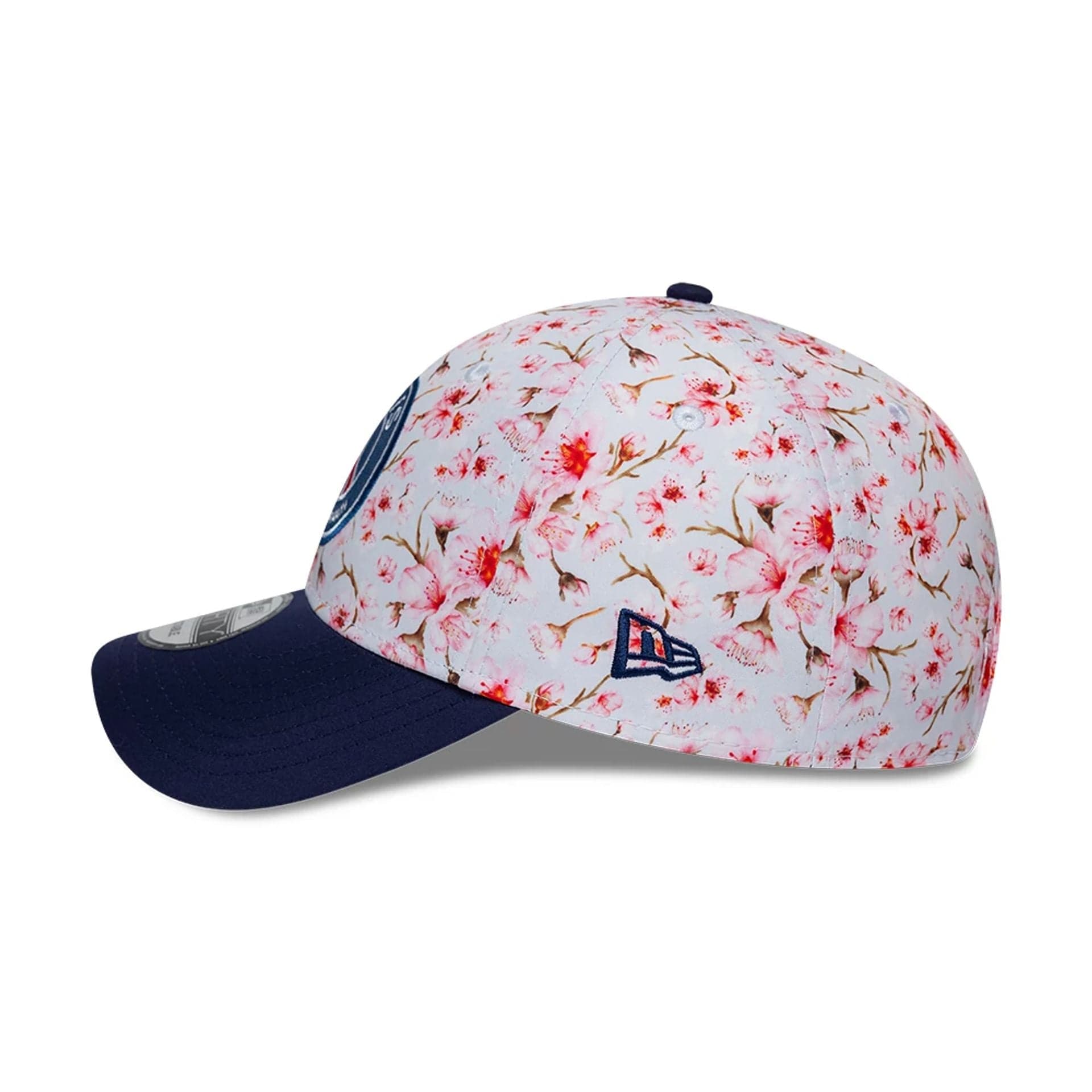 Pictured is this Paris Saint Germain Cherry Blossom 9FORTY Adjustable cap in navy. 5