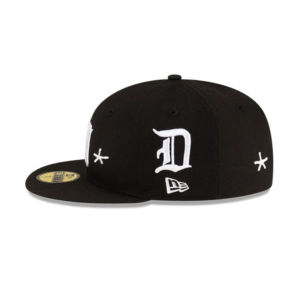 Pictured is this Mora Lo Mismo De Siempre 59FIFTY Fitted cap in black. 4
