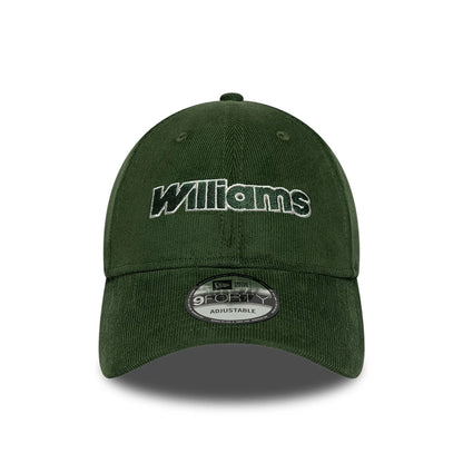 Pictured is this Traditional Cord Atlassian Williams F1 Team 9FORTY cap in dark green. 2