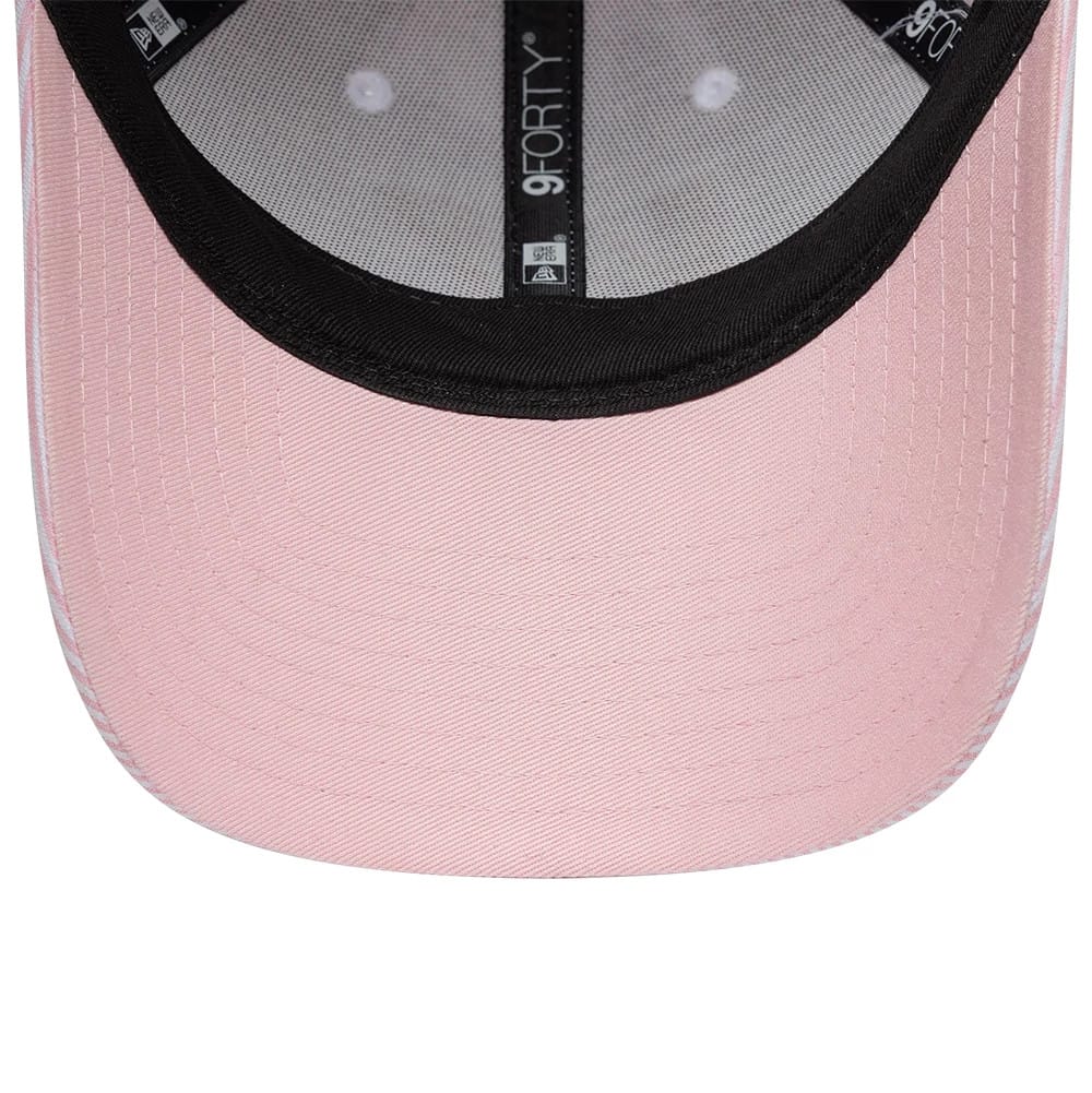 Pictured is this Womens Seersucker Atlassian Williams F1 Team 9FORTY cap in pastel pink. 6