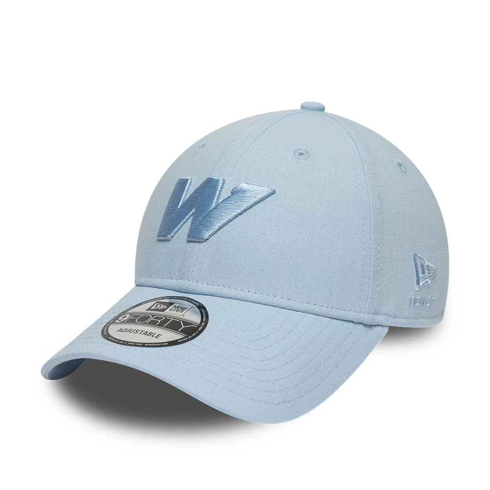 Pictured is this New Wave Linen Atlassian Williams F1 Team 9FORTY cap in pastel blue. 3