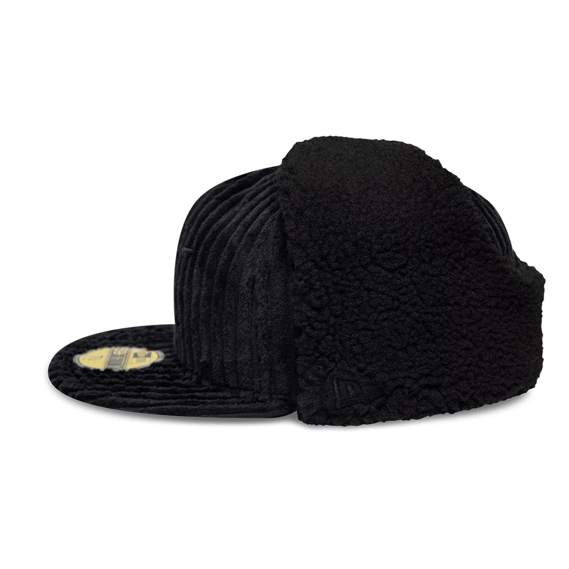 Mains X New Era Cord Black Dogear 59FIFTY Fitted Cap | NEC EU