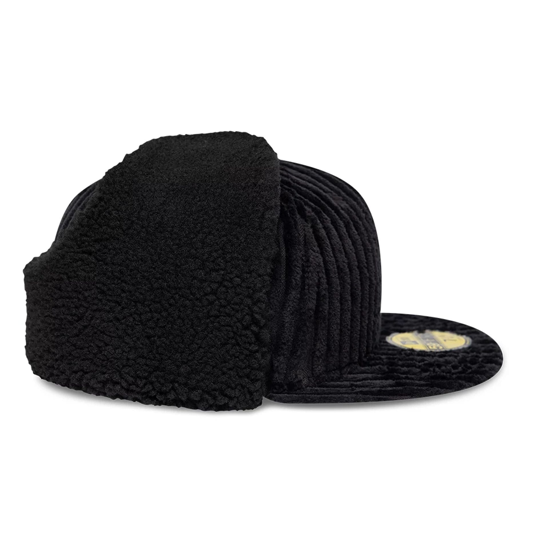 Mains X New Era Cord Black Dogear 59FIFTY Fitted Cap | NEC EU