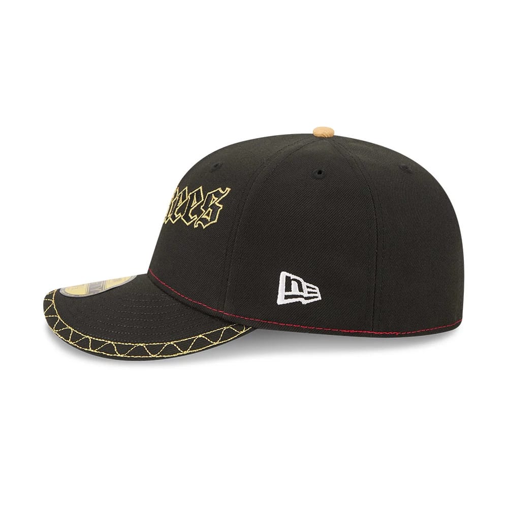 Pictured is this MLB Cinco De Mayo New York Yankees 59FIFTY Fitted cap in black. 6