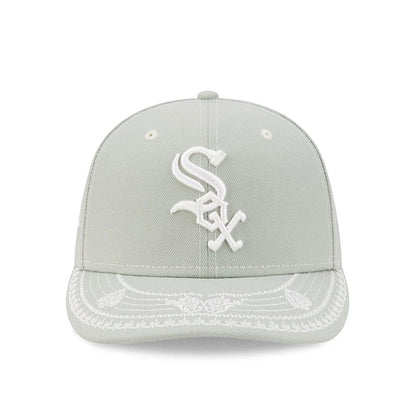 Pictured is this MLB Fathers Day Chicago White Sox 59FIFTY Fitted cap in pastel green. 3