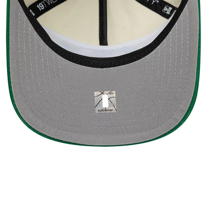 Pictured is this NBA Hardwood Classic Boston Celtics 19TWENTY Adjustable cap in cream. 2