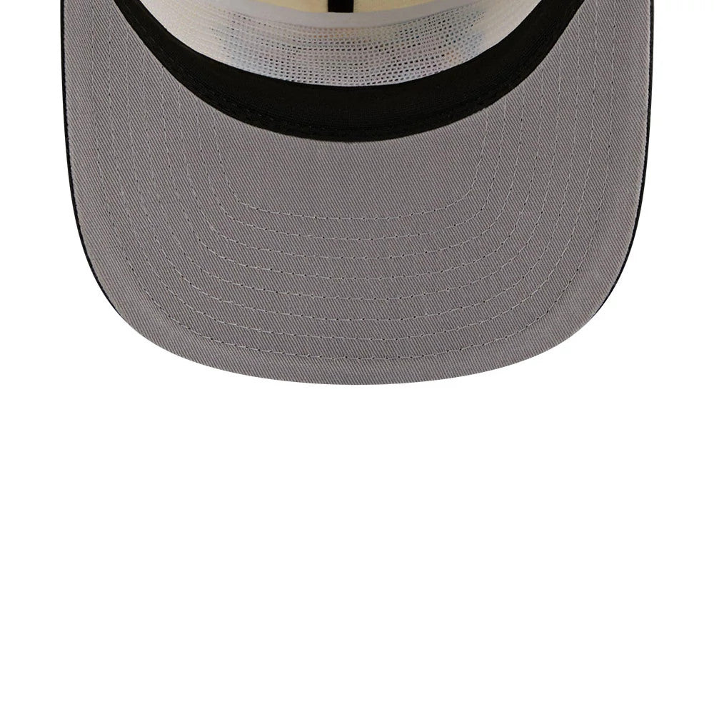 Pictured is this NBA Hardwood Classic Chicago Bulls 19TWENTY Adjustable cap in cream. 2