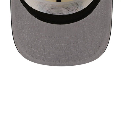 Pictured is this NBA Hardwood Classic Chicago Bulls 19TWENTY Adjustable cap in cream. 2