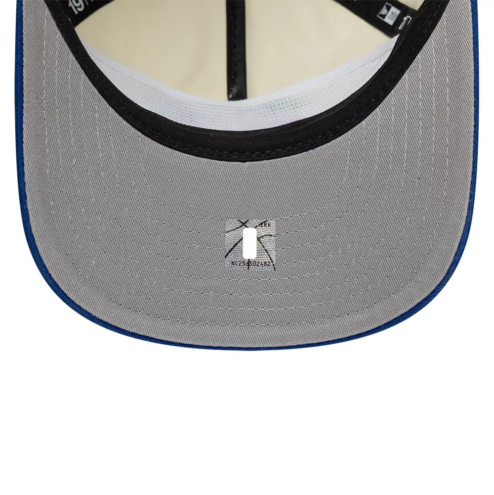 Pictured is this NBA Hardwood Classic New Jersey Nets 19TWENTY Adjustable cap in Cream. 2