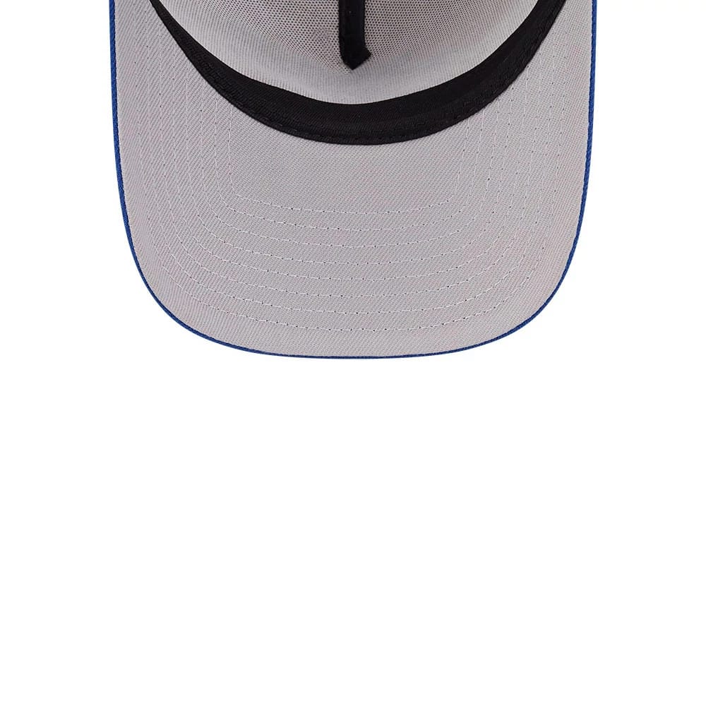 Pictured is this NBA Hardwood Classic Buffalo Braves 9FORTY A-Frame Adjustable cap in light beige. 2