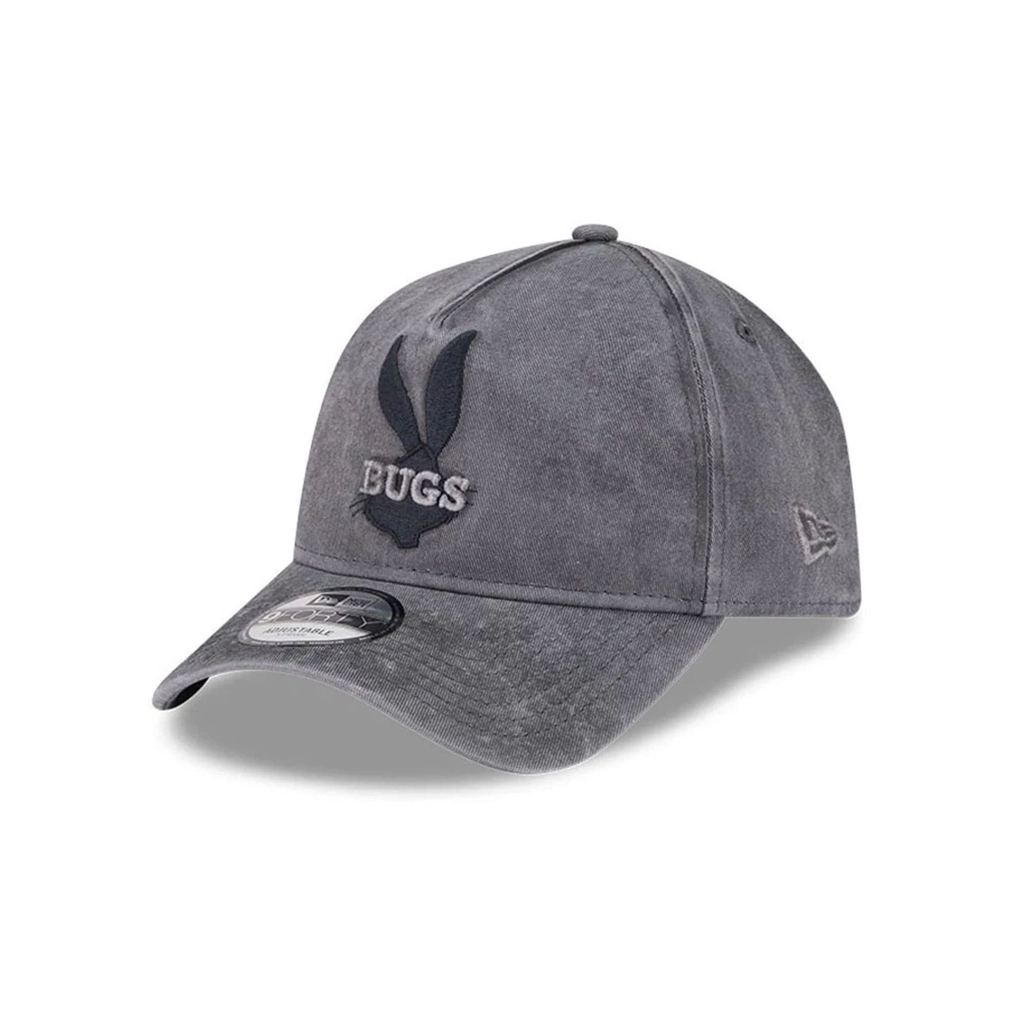 Pictured is this Looney Tunes Bugs Bunny 9FORTY A-Frame Adjustable cap in grey. 1