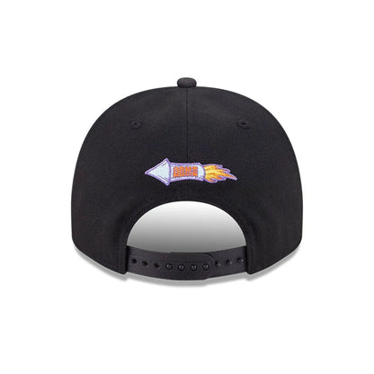 Pictured is this Looney Tunes Wile E Coyote 9FIFTY A-Frame Snapback Adjustable cap in black. 7