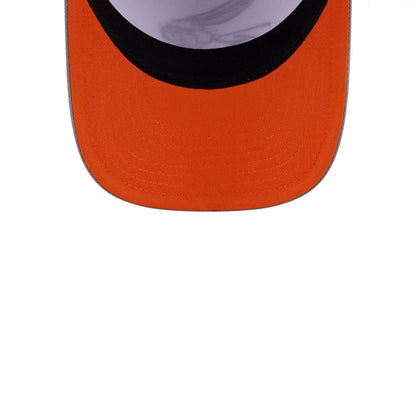 Pictured is this Looney Tunes Bugs Bunny Script 59FIFTY A-Frame Fitted cap in white. 2
